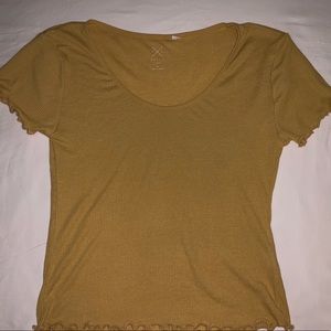 Pacsun basics cropped top